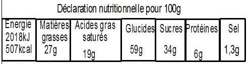 BPA Galette Sablée Caramel au beurre salé 400g avec fève packshot