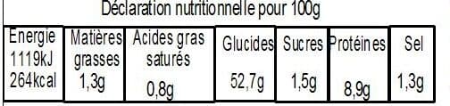 BPA 8 fouees a garnir 50g - poids net : 400g packshot