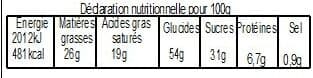 BPA La Galette Sablée fourrage Chocolat Bio 480g packshot
