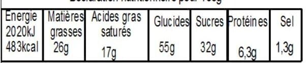 BPA Galette sablée fourrage caramel au beurre salé BIO 480g packshot