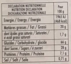 Biscuiterie d'Afa Canistrelli à la noisette packshot