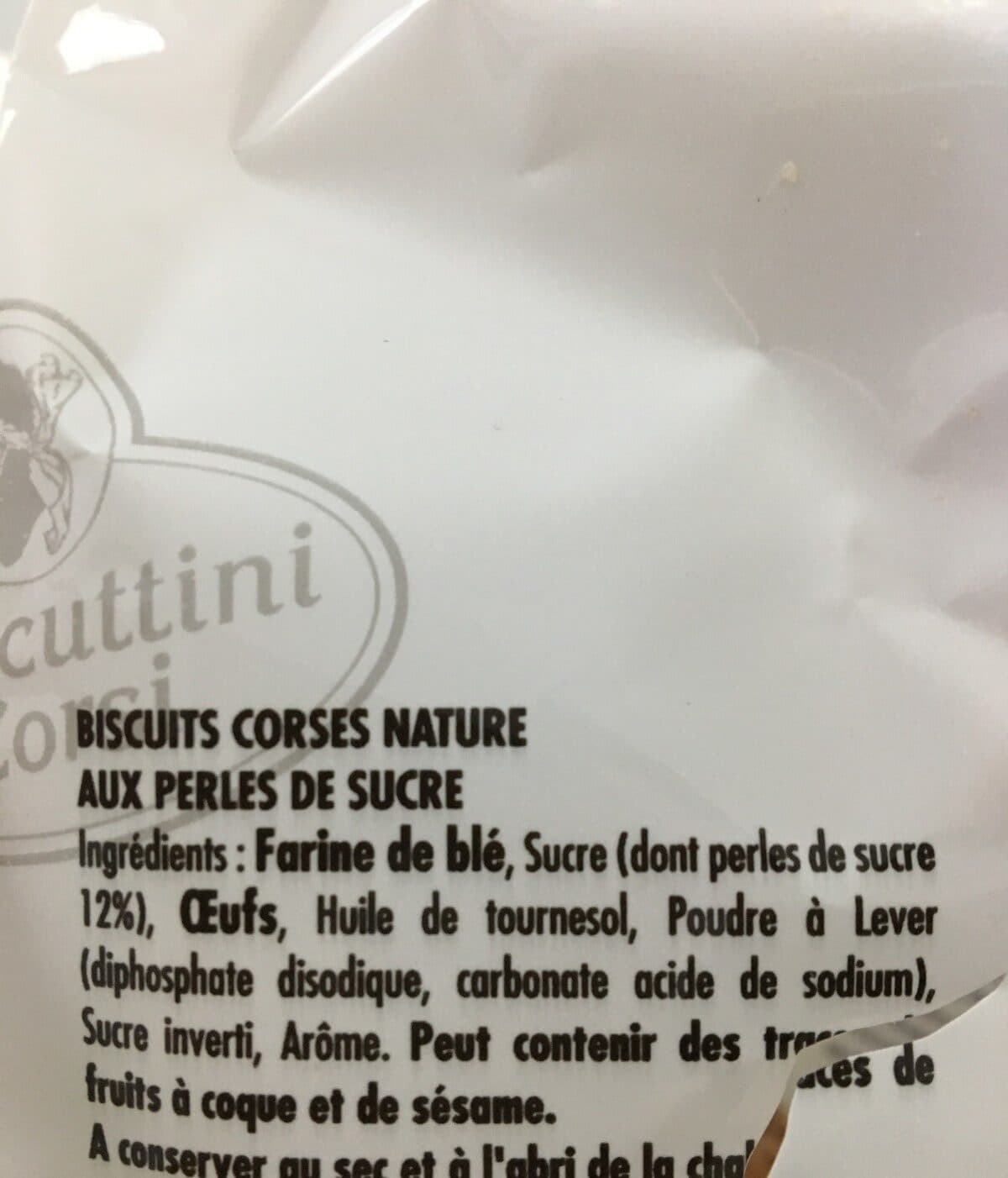 Open Food Facts Canistrelli packshot