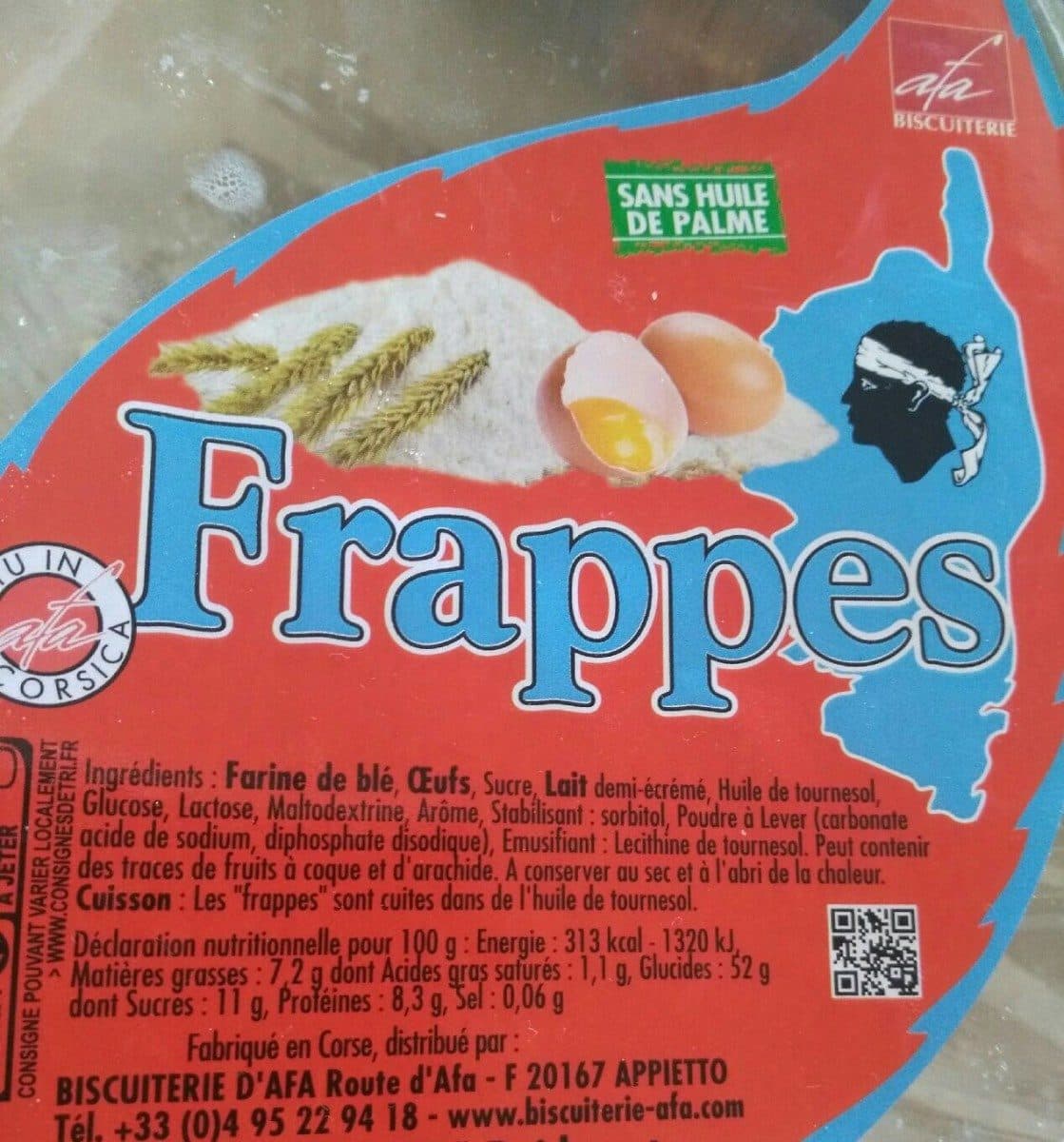 Open Food Facts Frappes packshot