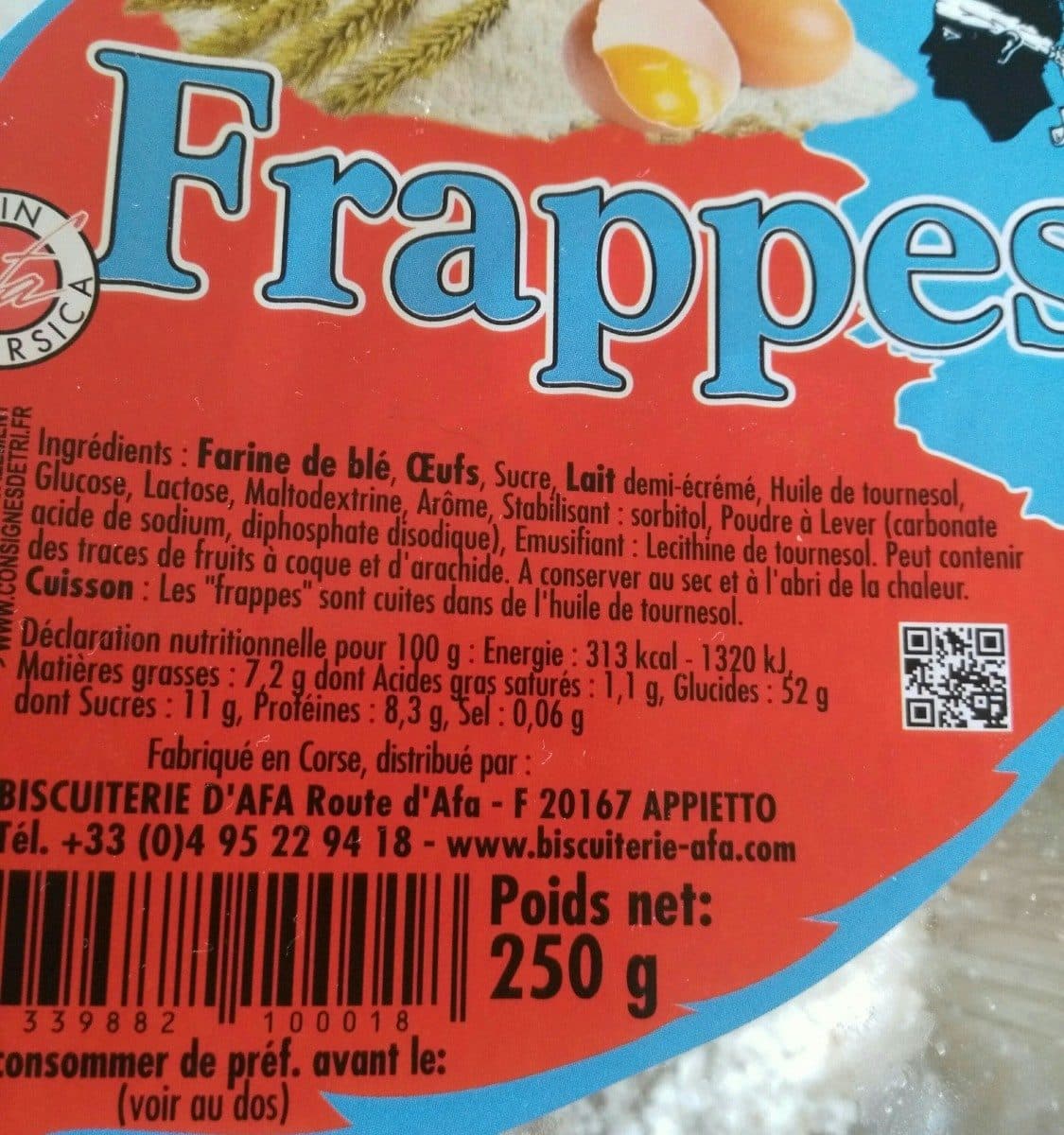 Open Food Facts Frappes packshot