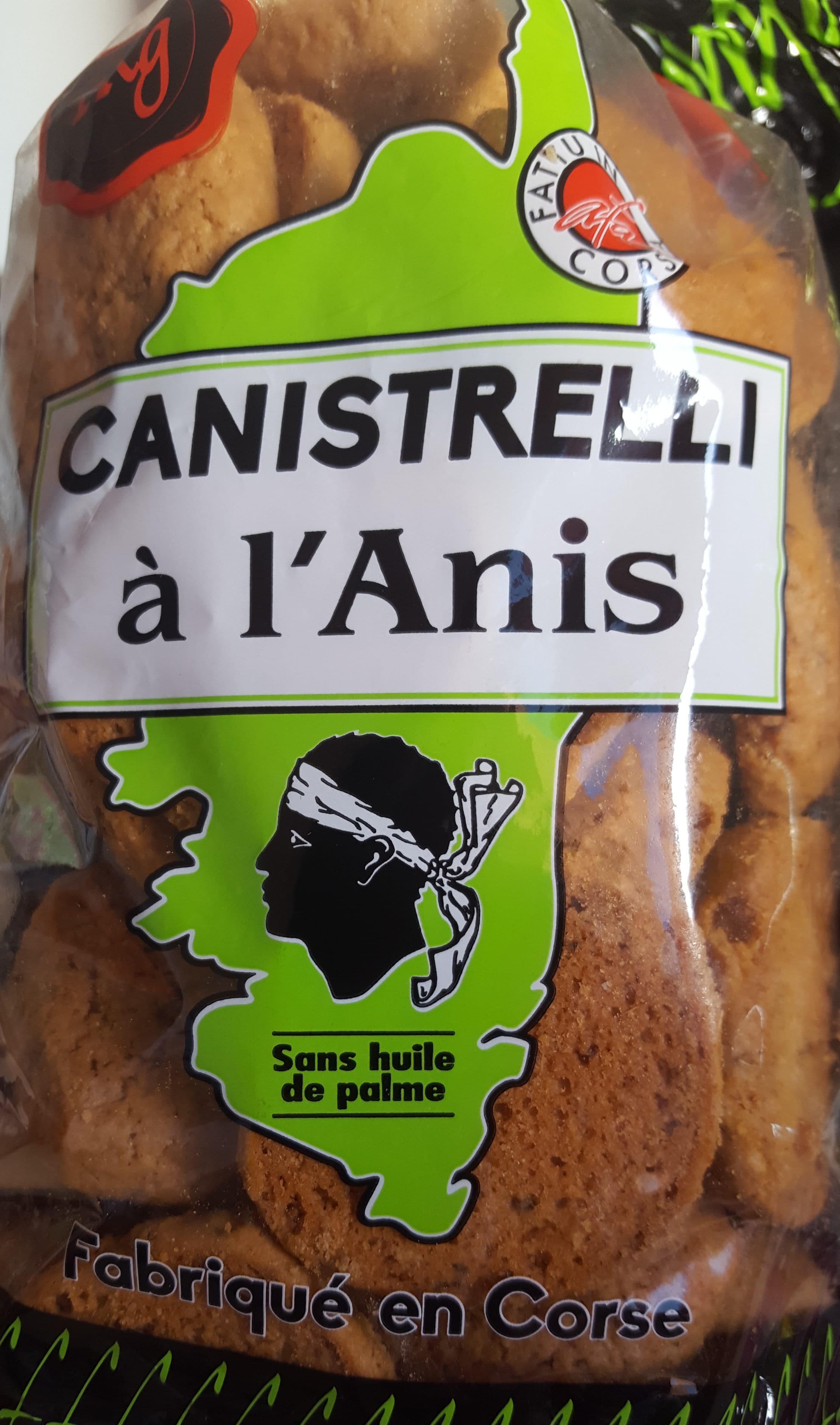 Open Food Facts Canistrelli aux grains d'anis packshot