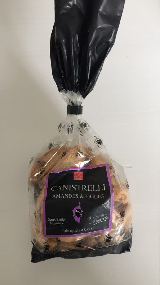 Biscuiterie d'Afa Canistrelli Amandes et Figues packshot