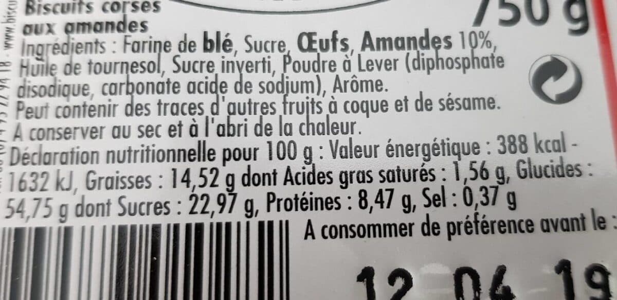 Open Food Facts Canestrelli packshot