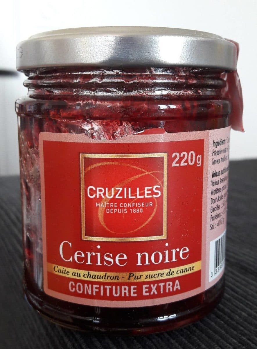 Cruzilles Confiture extra cerise noire packshot