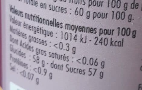Cruzilles confiture extra de cassis packshot
