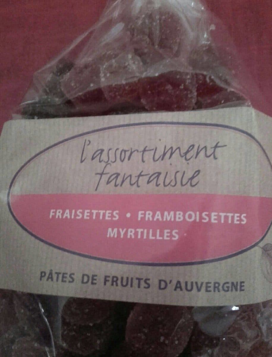 Noël cruzilles Pâtes de fruits packshot