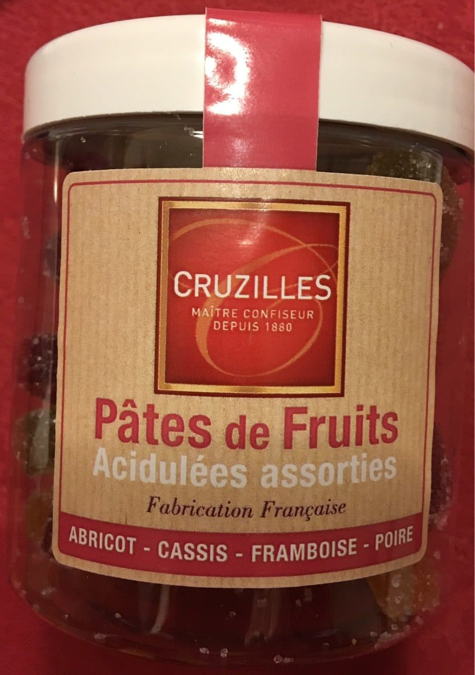 Cruzilles Pâtes de fruits packshot