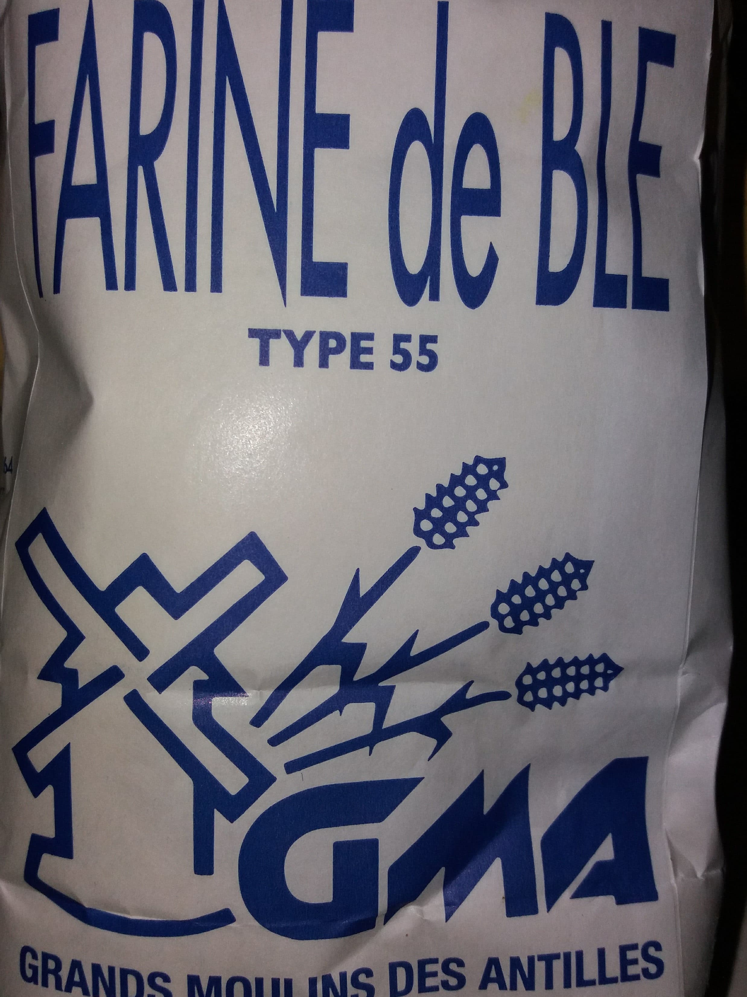 GMA - Grands Moulins des Antilles Farine de blé type 55 packshot