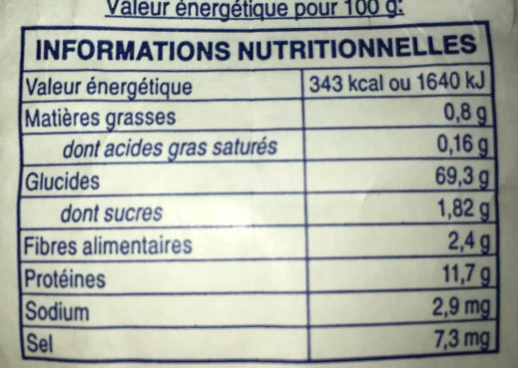GMA - Grands Moulins des Antilles Farine de blé type 55 packshot