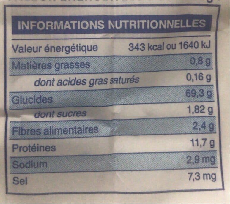 Leader Price Farine De Blé Type 55 packshot