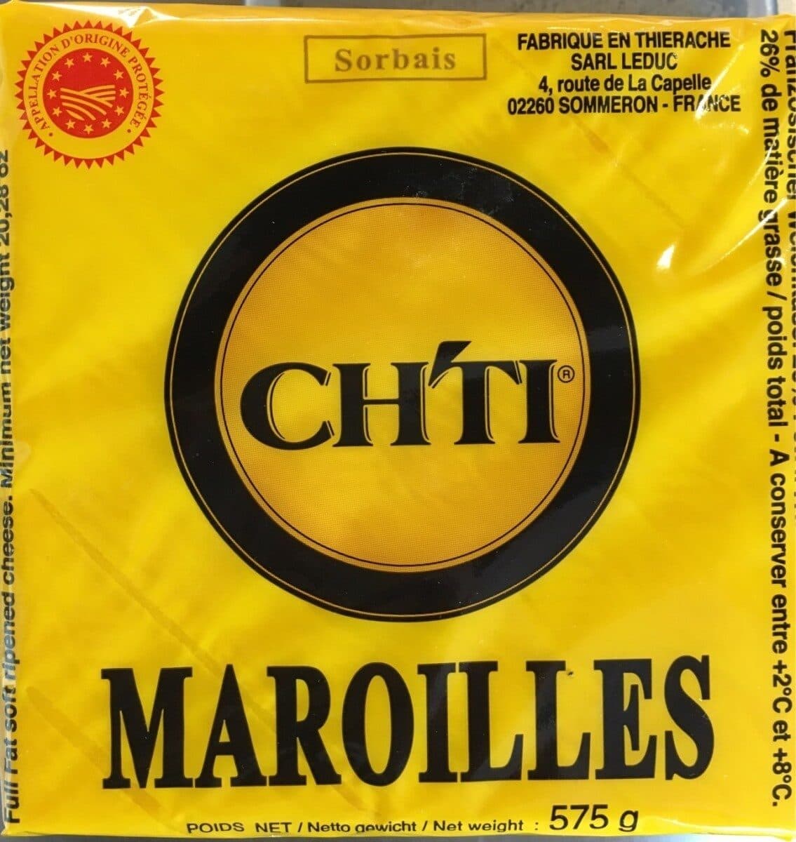 Chti Chti Maroille Sorbais Aop 575g packshot