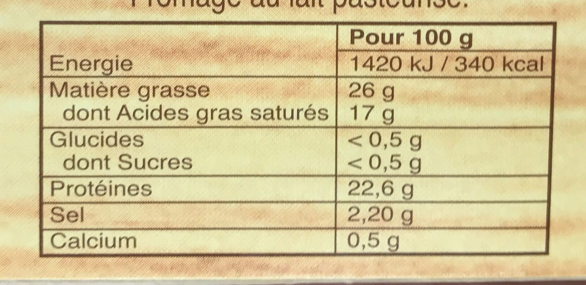 Ch'ti Quart Maroilles packshot