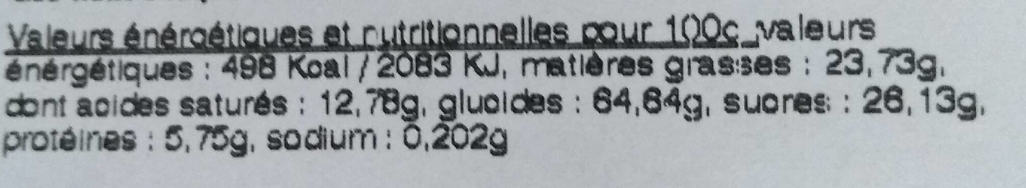 Biscuiterie Augureau Broyé du poitou aux pepites de chocolat packshot