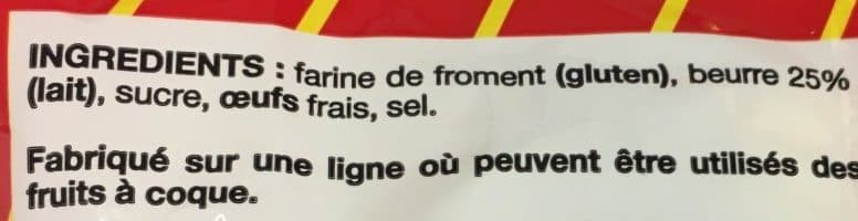 Biscuiterie de l'Abbaye Benoitines sachet packshot