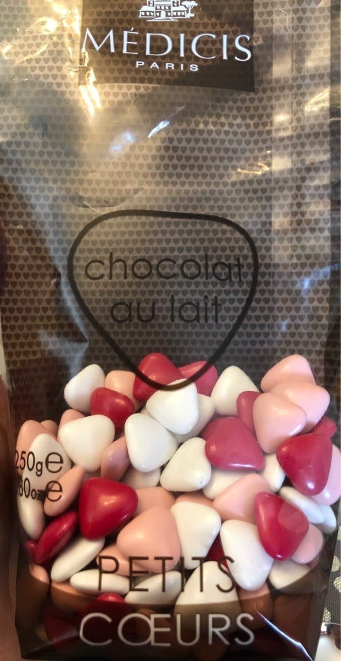 Medicis Petits coeurs chocolat lait packshot