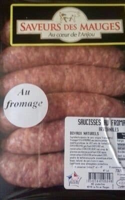 Saveur Des Mauges Saucisses au fromage packshot