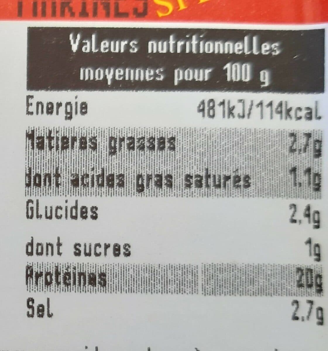 Saveur des Mauges Lomos de porc packshot