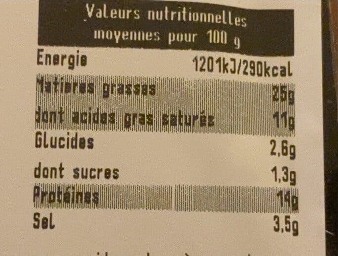 Open Food Facts Merguez boeuf mouton packshot