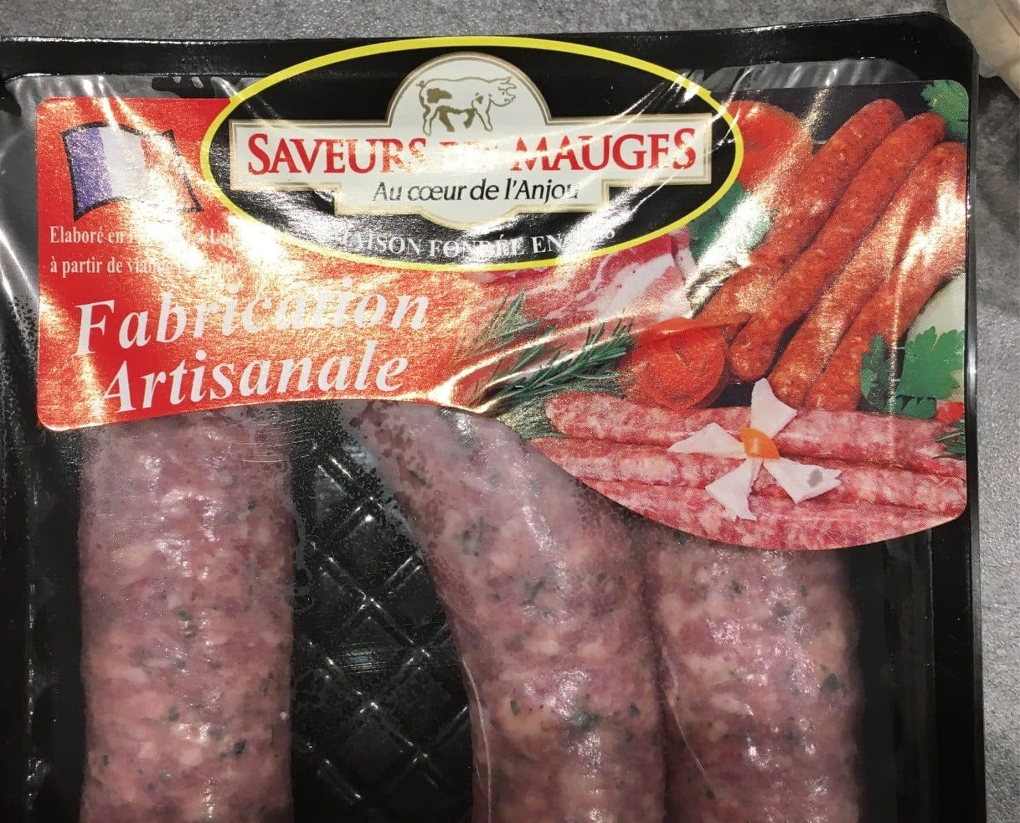 Open Food Facts Saucisse de Toulouse Herbes packshot