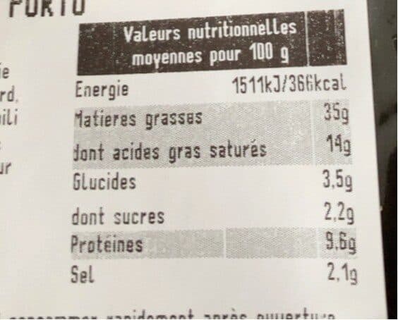 Saveurs des mauges Mousse de foie de canard au porto Saveurs des Mauges packshot
