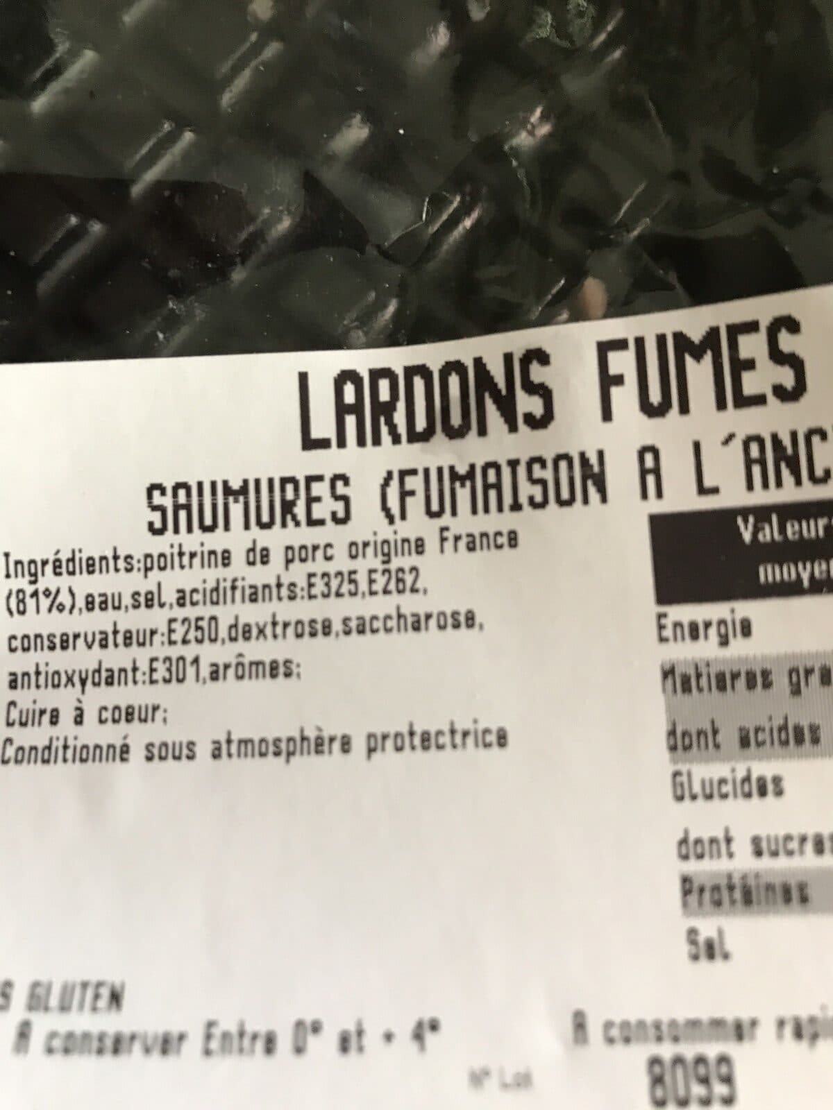 Saveur des Mauges Lardons packshot