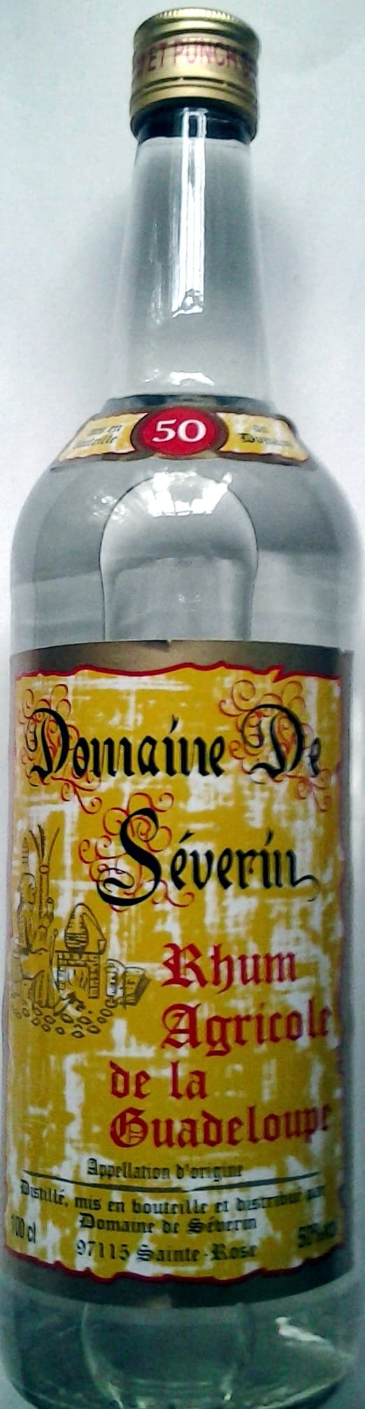 Domaine de Séverin Rhum Agricole de la Guadeloupe packshot