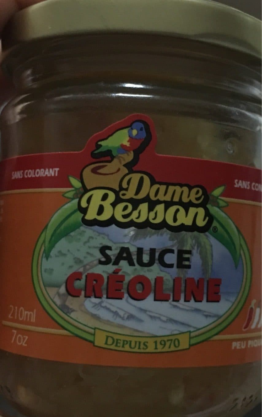 Dame Besson Sauce Créoline packshot