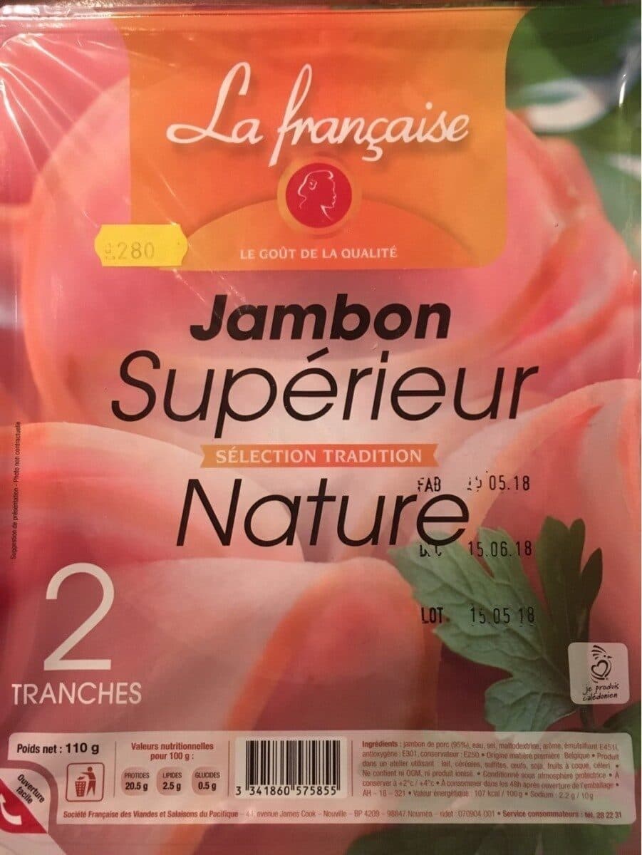 Open Food Facts Jambon de Paris packshot