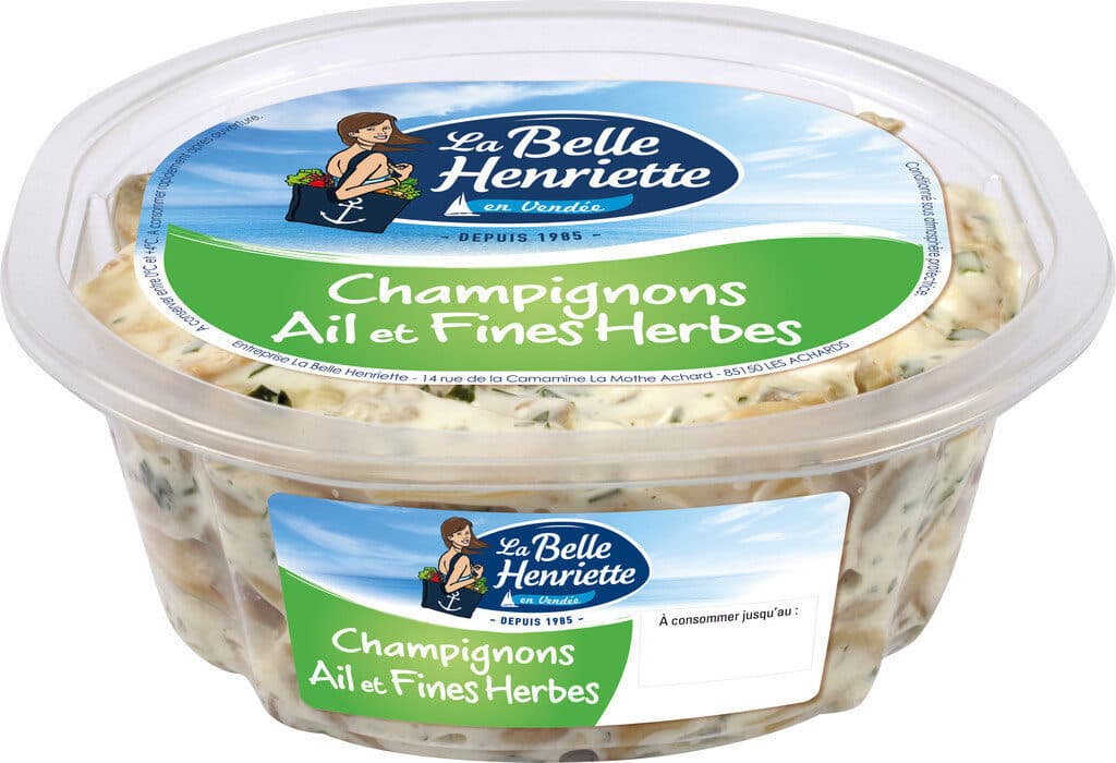 La belle henriette Champignons fines herbes packshot