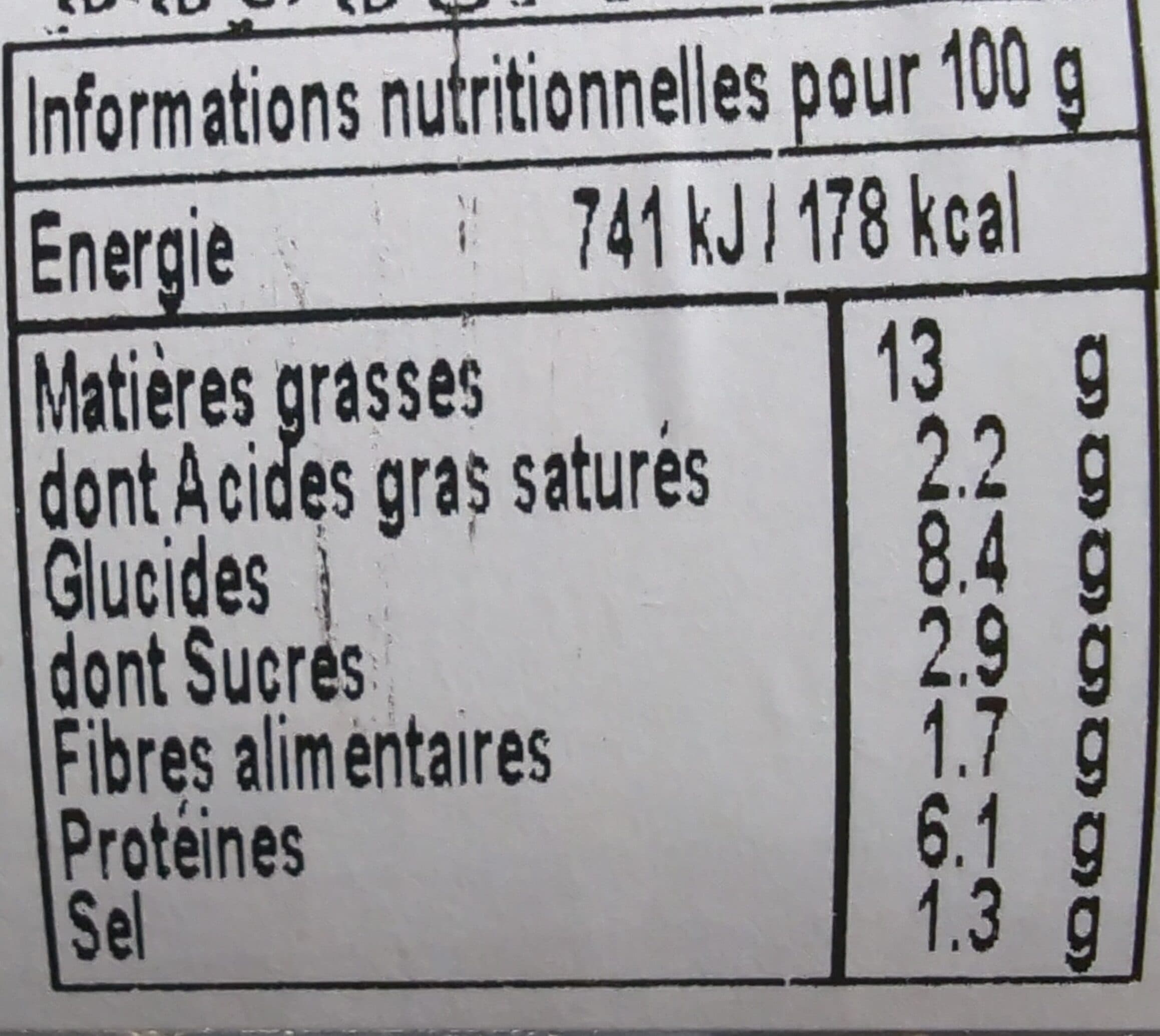 la belle Henriette Pâtes jambon emmental packshot