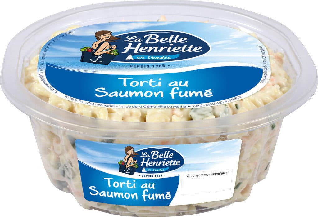 La Belle Henriette Torti saumon packshot