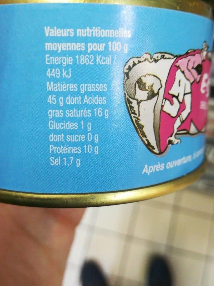 Open Food Facts Pâte de volaille packshot