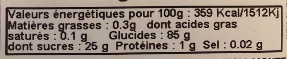 Les Trois Abeilles Nougat aux myrtilles packshot