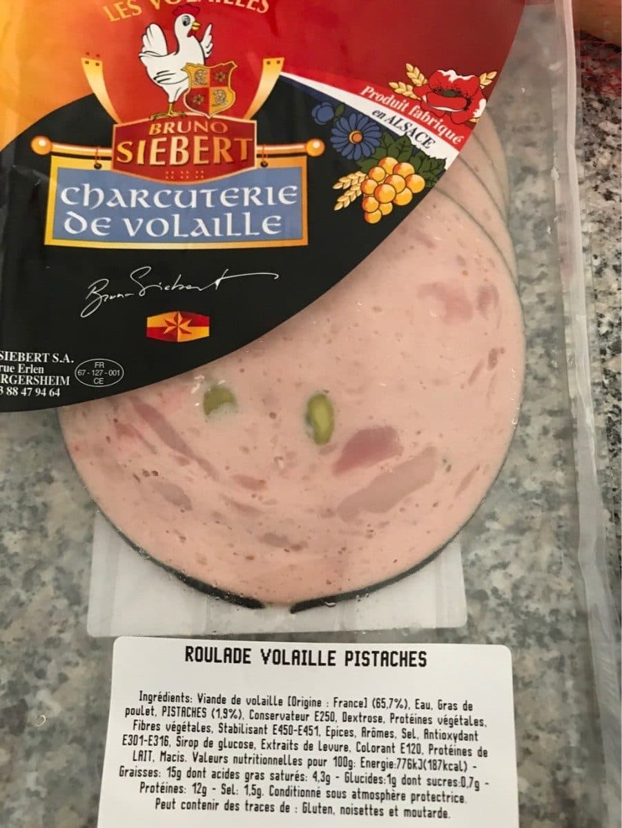 Open Food Facts Roulade de volaille packshot