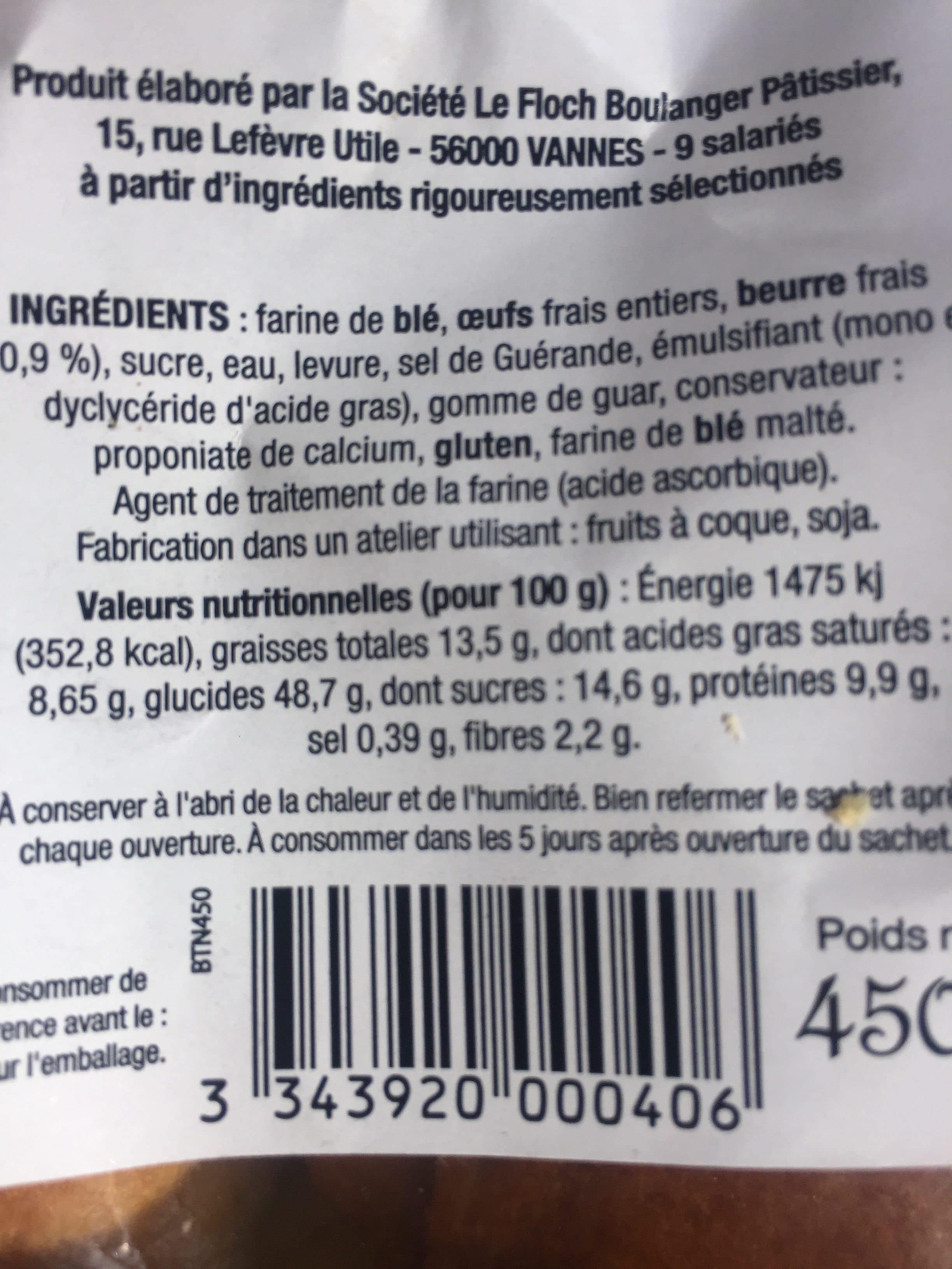 Le Floch Brioche tressee packshot