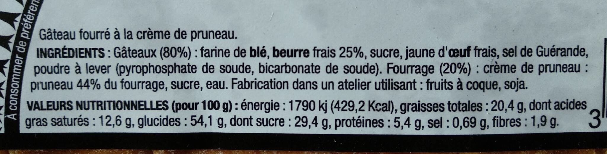 Le Floch Gâteau Breton Pruneaux packshot