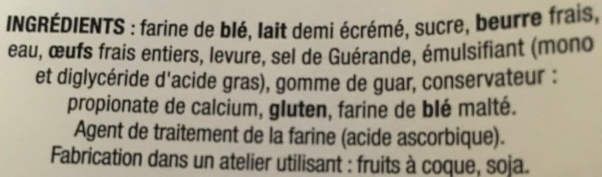 Le Floch Brioche tranchée packshot