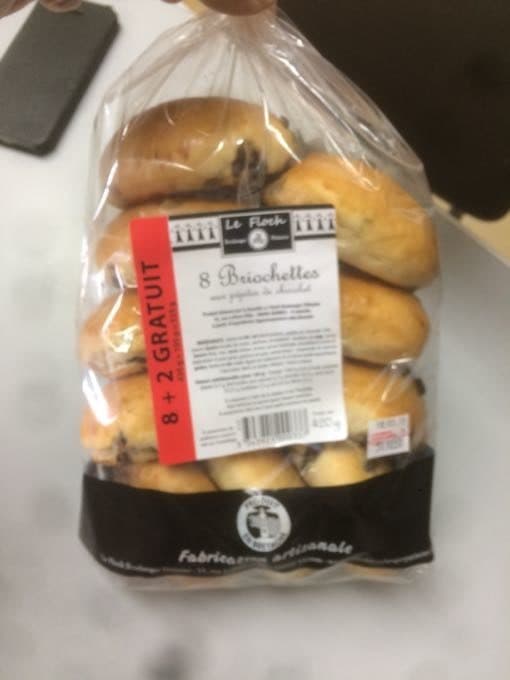 Le Floch Briochettes aux pépites de chocolat packshot