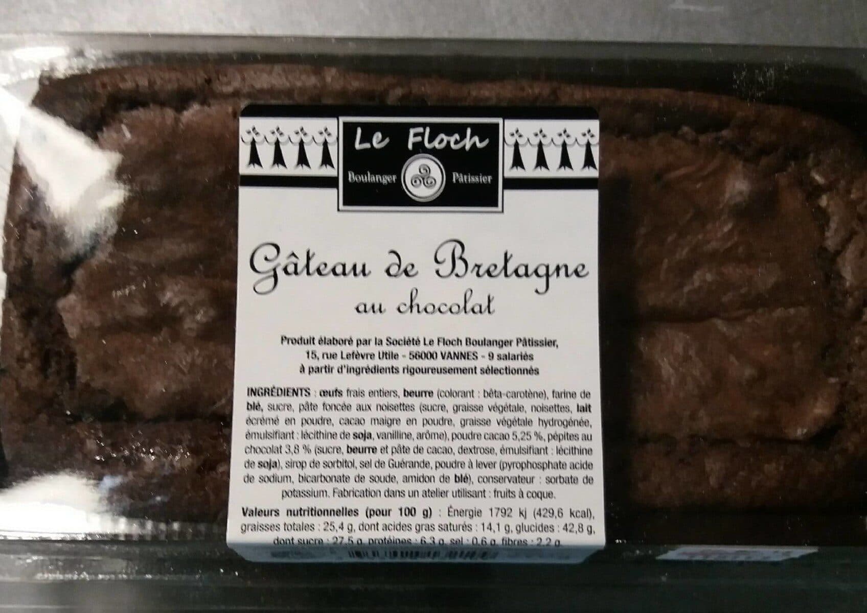 Le Floch Gâteau de Bretagne au chocolat packshot