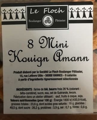 Le Floch 8 mini Kouign amann packshot