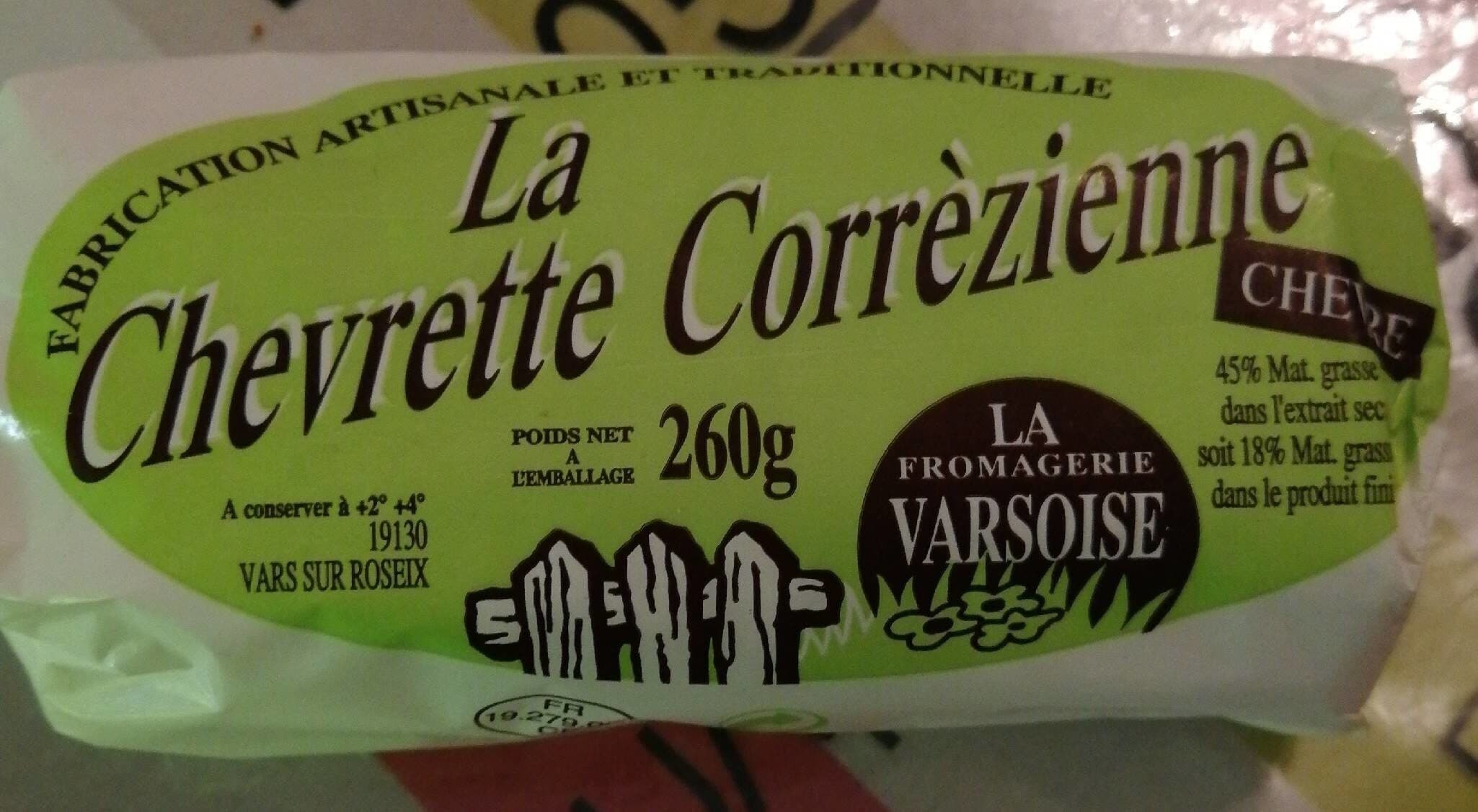 Open Food Facts La Chevrette Correzienne packshot