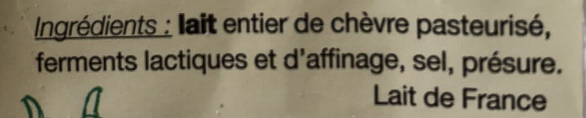 Open Food Facts Les cabecous (fromages au lait de chèvre) packshot