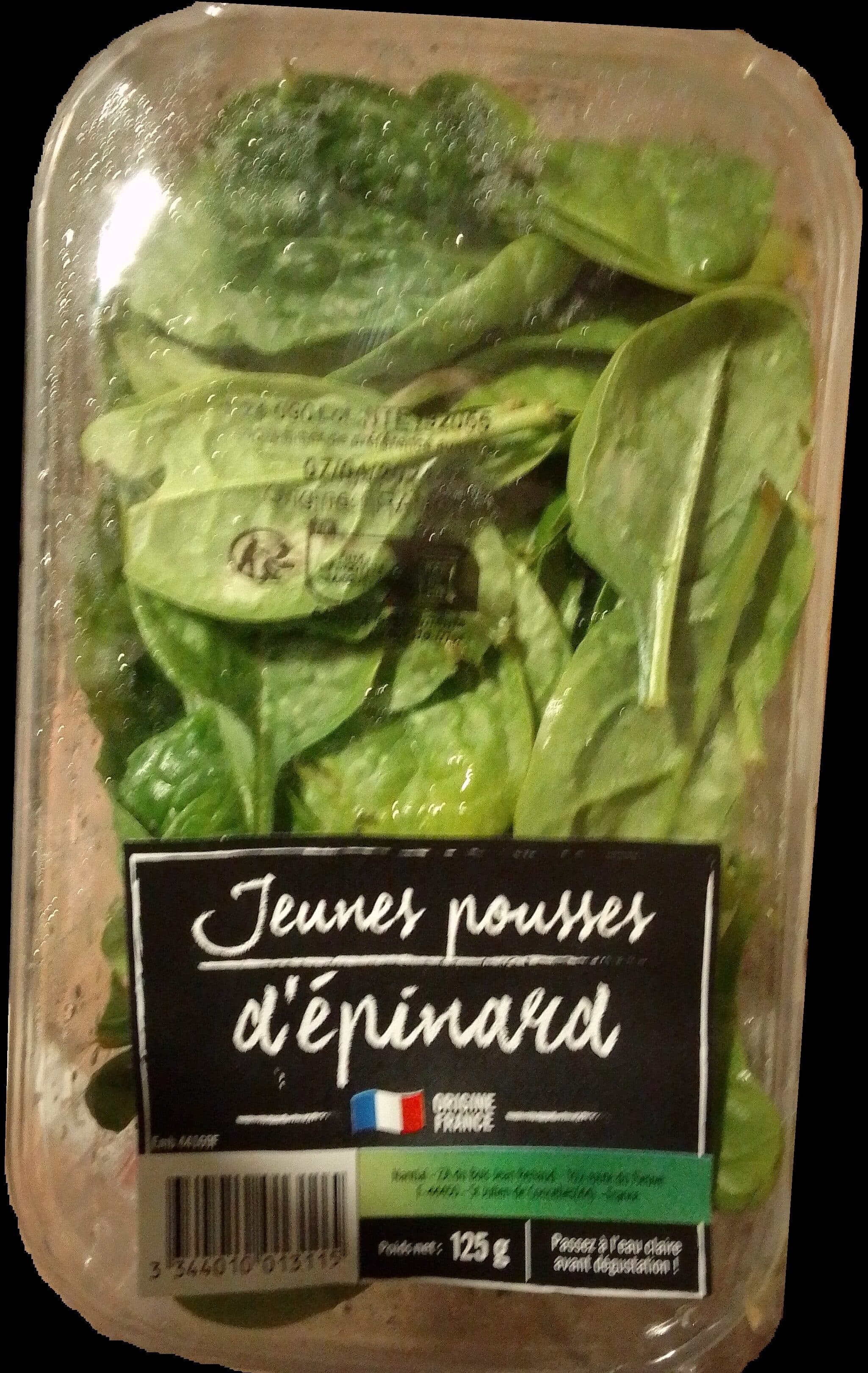 Nantial Jeunes pousses d'épinard packshot