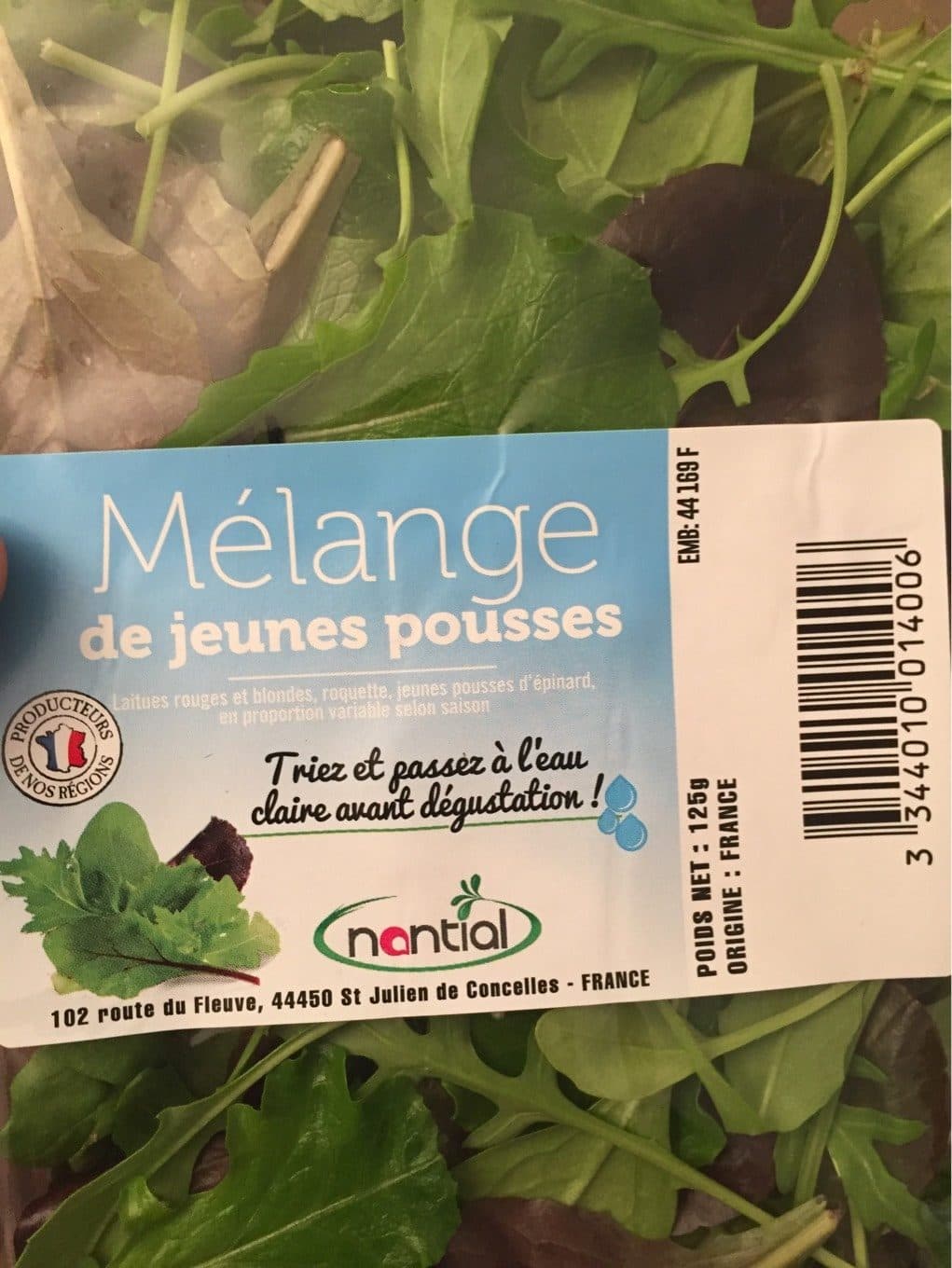 Nantial Mélange de jeunes pousses packshot