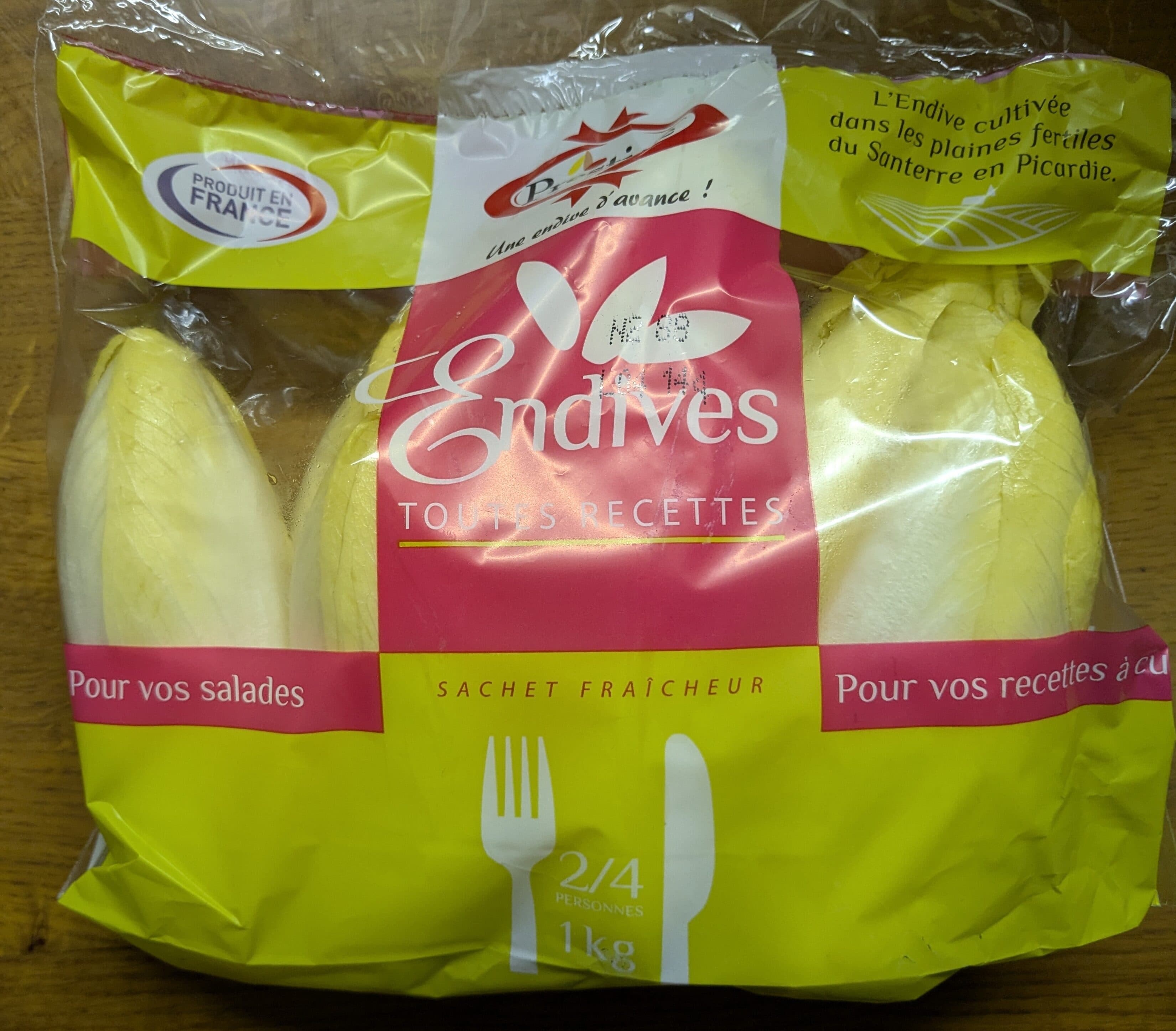 Prestige Mes Endives classiques packshot