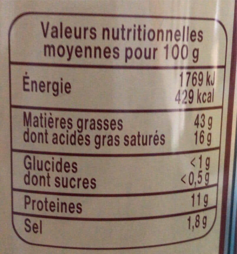 Open Food Facts Pate de foie packshot